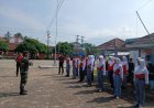 Babinsa Cimanuk Gembleng Calon Paskibra HUT RI ke-81